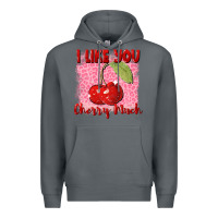 Rock i like you cherry much Premium Hoodie - FaDigitalArtStudio