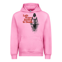 Fuchsia Pink let's scare jessica to death Urban Hoodie - tuanDangUi