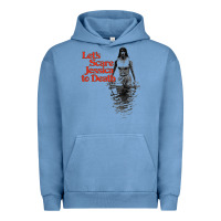 Pigment Pebble Blue let's scare jessica to death Urban Hoodie - tuanDangUi