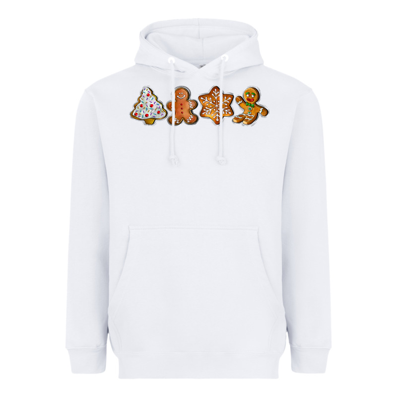 Christmas Cookies Heavyweight Hoodie by LillyAllenDesigns | Teevron