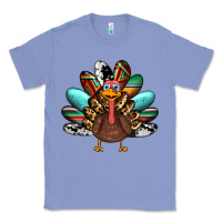 Colony Blue thanksgiving turkey Classic Tee - RanaPortraitStore