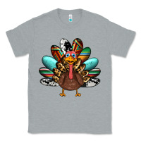 Heather Grey thanksgiving turkey Classic Tee - RanaPortraitStore