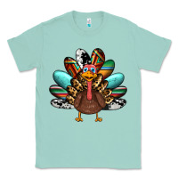 Seafoam thanksgiving turkey Classic Tee - RanaPortraitStore