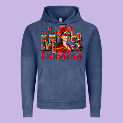 La Mama Mos Chingona Vintage Hoodie Designed By Nancycooperartshop