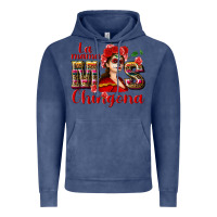 Vintage Denim La mama mos Chingona Vintage Hoodie - NancyCooperArtShop
