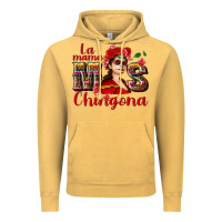 Vintage Mustard La mama mos Chingona Vintage Hoodie - NancyCooperArtShop