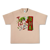 Burro Christmas Character Urban Heavy Tee - NancyCooperArtShop