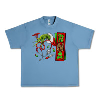 Pebble Blue Christmas Character Urban Heavy Tee - NancyCooperArtShop