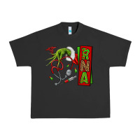 Pigment Black Christmas Character Urban Heavy Tee - NancyCooperArtShop