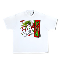 White Christmas Character Urban Heavy Tee - NancyCooperArtShop