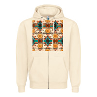 Sandshell native american aztec seamless pattern 1 Zipper Hoodie - BundleAndBundleShop