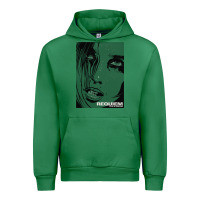 Emerald requiem for a dream black transparent Urban Hoodie - tuanDangUi
