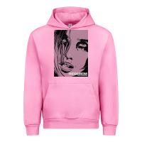 Fuchsia Pink requiem for a dream black transparent Urban Hoodie - tuanDangUi