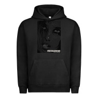 Pigment Black requiem for a dream black transparent Urban Hoodie - tuanDangUi