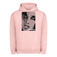 Pigment Salmon requiem for a dream black transparent Urban Hoodie - tuanDangUi