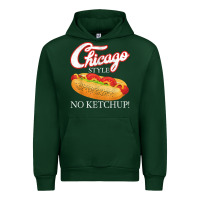 Forest Green chicago hot dog summer style 4th of july no ketchu Urban Hoodie - tuanDangUi