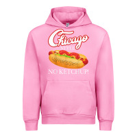 Fuchsia Pink chicago hot dog summer style 4th of july no ketchu Urban Hoodie - tuanDangUi