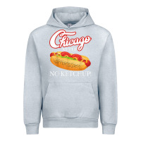 Heather Grey chicago hot dog summer style 4th of july no ketchu Urban Hoodie - tuanDangUi