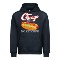 Navy chicago hot dog summer style 4th of july no ketchu Urban Hoodie - tuanDangUi