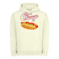 Pigment Pistachio chicago hot dog summer style 4th of july no ketchu Urban Hoodie - tuanDangUi