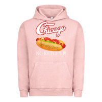 Pigment Salmon chicago hot dog summer style 4th of july no ketchu Urban Hoodie - tuanDangUi