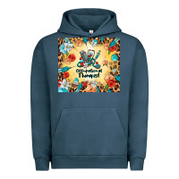 Pigment Midnight Navy occupational therapist Urban Hoodie - BarkalooDesign
