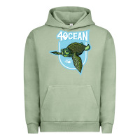 Pigment Oil Green 4ocean 7 Urban Hoodie - tuanDangUi