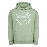 Pigment Oil Green 4ocean 9 Urban Hoodie - tuanDangUi