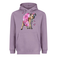 Lavender Baby Hyena With Tutu Heavyweight Hoodie - LillyAllenDesigns
