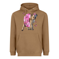 Toasted Coconut Baby Hyena With Tutu Heavyweight Hoodie - LillyAllenDesigns