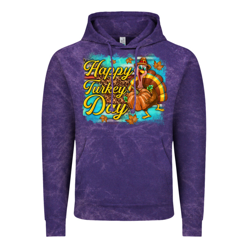 Happy Turkey Day Vintage Hoodie by texasbilliewilder | Teevron