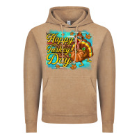 Vintage Coffee Happy Turkey Day Vintage Hoodie - texasbilliewilder