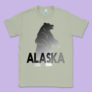 Alaska Bear Classic Tee Designed By Bettercallsaul