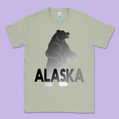 Alaska Bear Classic Tee Designed By Bettercallsaul