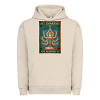 Pigment French Oak my chakras are aligned af vintage yoga meditation Urban Hoodie - tuanDangUi