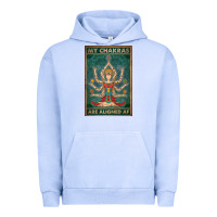 Pigment Grape Ice my chakras are aligned af vintage yoga meditation Urban Hoodie - tuanDangUi