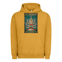 Pigment Peanut Butter my chakras are aligned af vintage yoga meditation Urban Hoodie - tuanDangUi
