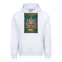 White my chakras are aligned af vintage yoga meditation Urban Hoodie - tuanDangUi