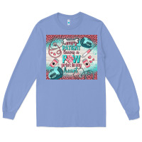 Colony Blue every patient leaves a paw print in my heart Long Sleeve Tee - TumblerDesignByShophia