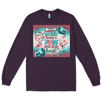 Plum every patient leaves a paw print in my heart Long Sleeve Tee - TumblerDesignByShophia