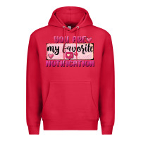 Cardinal You Are My Favorite Notification Premium Hoodie - FaDigitalArtStudio
