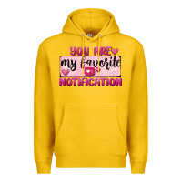 Lemon You Are My Favorite Notification Premium Hoodie - FaDigitalArtStudio