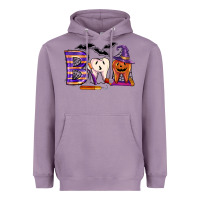 Lavender dental boo halloween Heavyweight Hoodie - LillyAllenDesigns