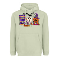 Matcha dental boo halloween Heavyweight Hoodie - LillyAllenDesigns