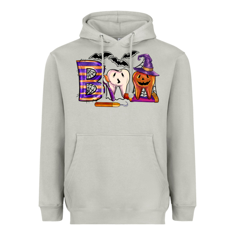 Dental Boo Halloween Heavyweight Hoodie by LillyAllenDesigns | Teevron