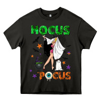 Asphalt hocus pocus with witch Heavy Core Tee - NancyCooperArtShop