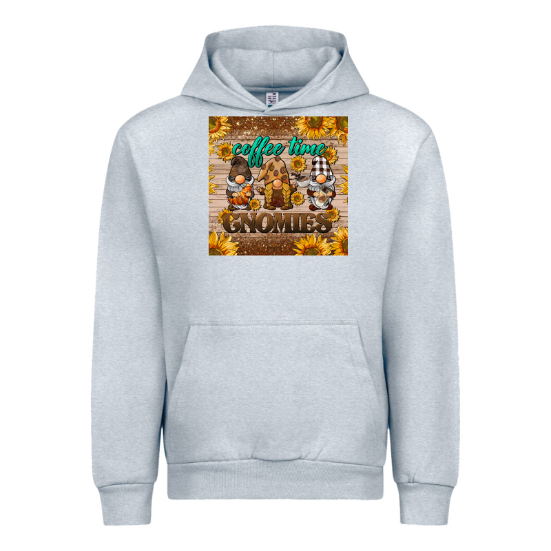 Coffee Time Gnomies Mug Coaster Urban Hoodie by BarkalooDesign | Teevron