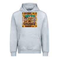 Heather Grey coffee time gnomies mug coaster Urban Hoodie - BarkalooDesign