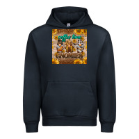 Navy coffee time gnomies mug coaster Urban Hoodie - BarkalooDesign