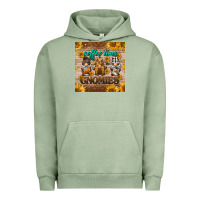 Pigment Oil Green coffee time gnomies mug coaster Urban Hoodie - BarkalooDesign